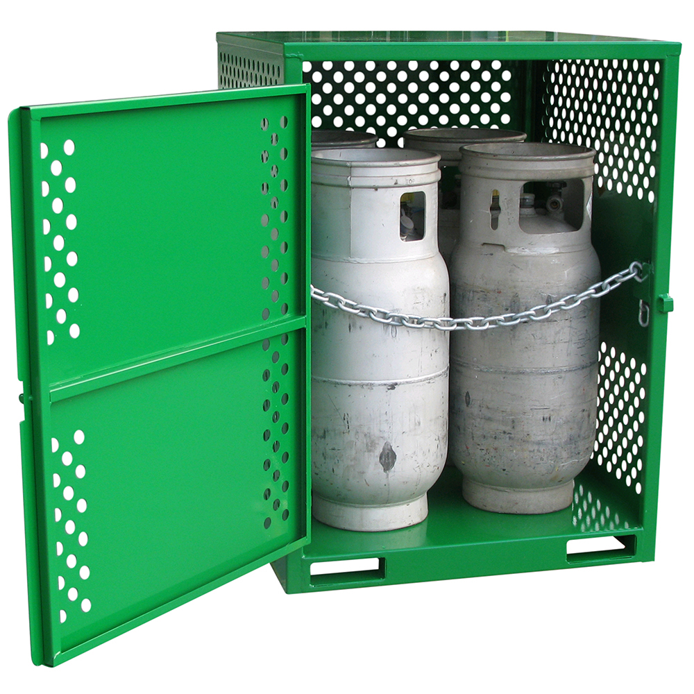 Forklift LPG Gas Cylinder Storage Cage 4 Cylinder Stratex
