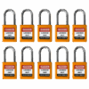 Lockout Safety Padlock (38mm) - Orange - Image 4