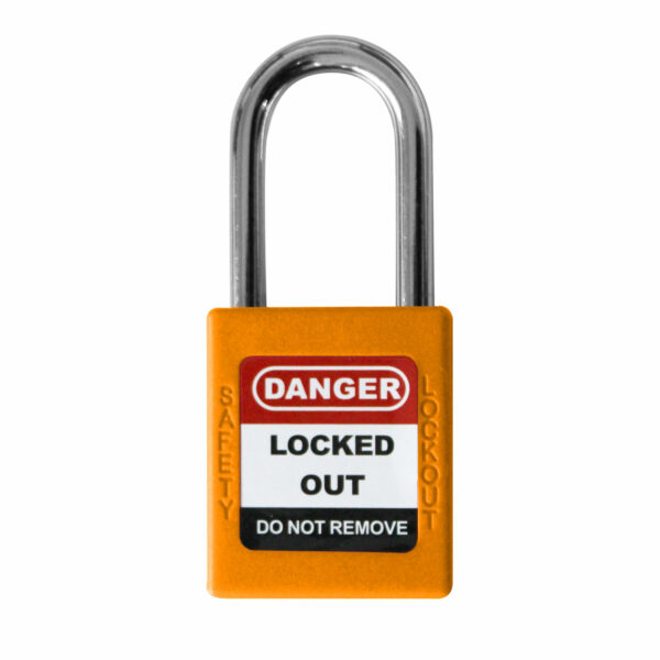 Lockout Safety Padlock (38mm) - Orange